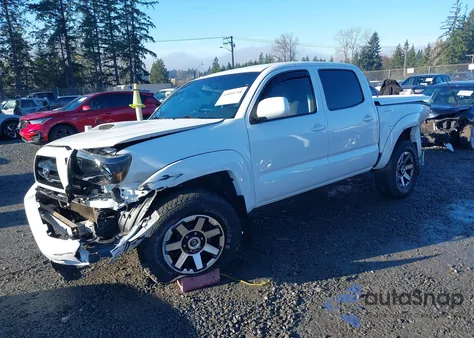 2007 Toyota Tacoma Base V6 z USA, uszkodzony, nr VIN 5TELU42N47Z450519